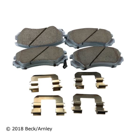BeckArnley 085-6706 Premium Asm Pads W / Hardware