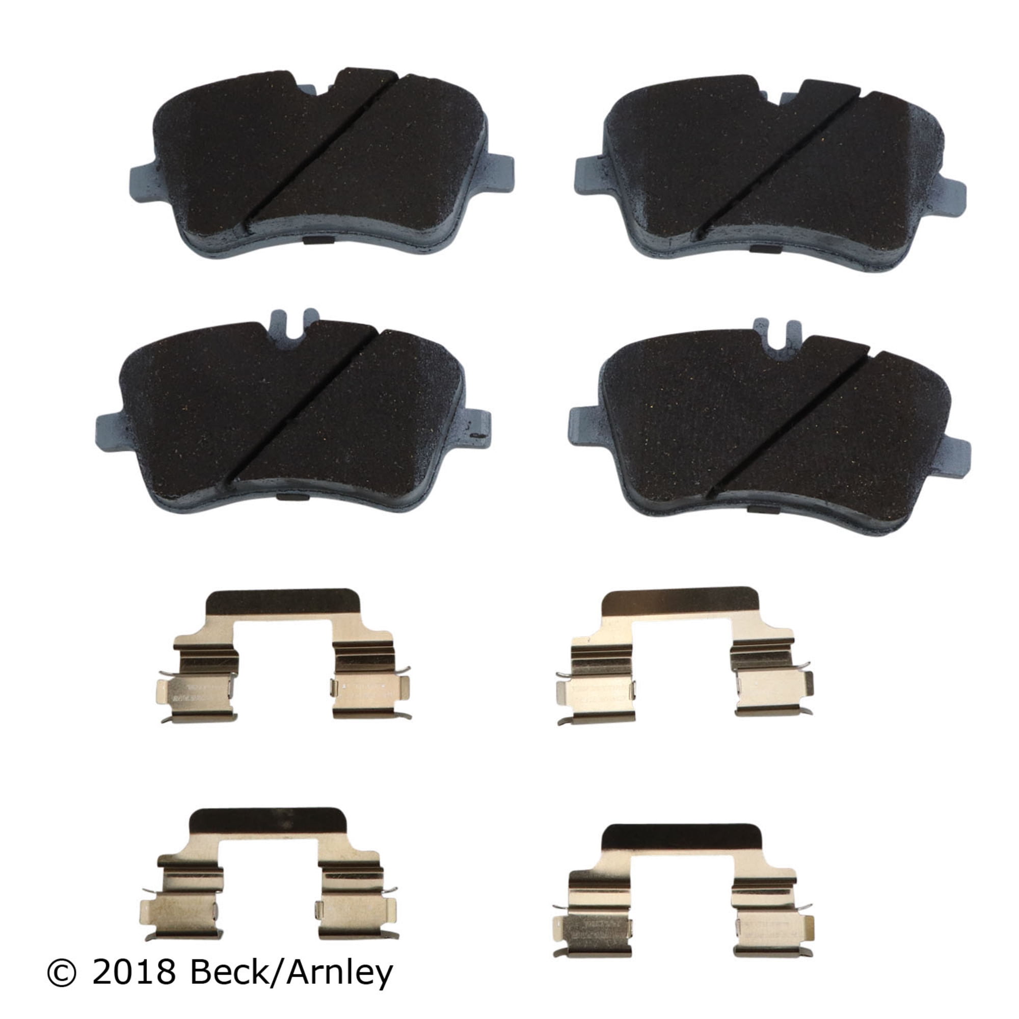 BeckArnley 085-6714 Premium Asm Pads W / Hardware