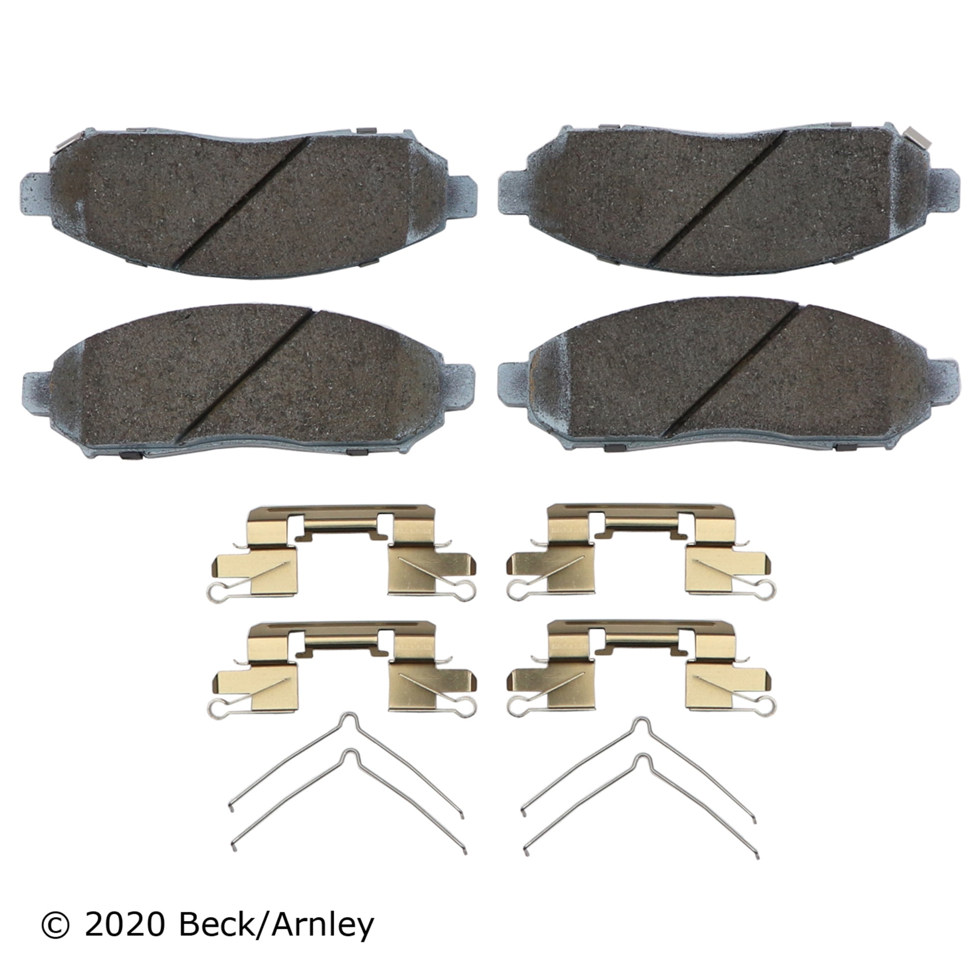 BeckArnley 085-6726 Premium Asm Pads W / Hardware