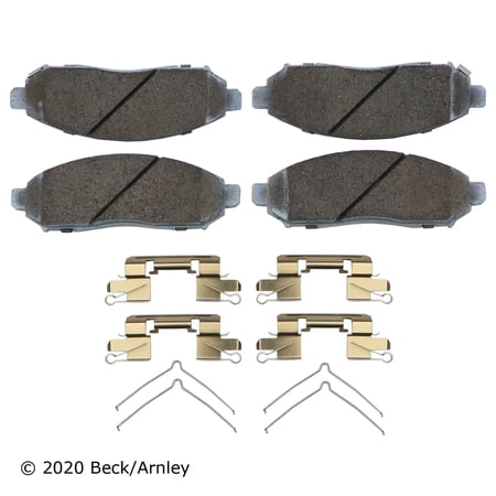 BeckArnley 085-6726 Premium Asm Pads W / Hardware