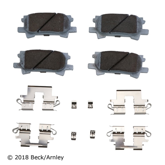 BeckArnley 085-6741 Premium Asm Pads W / Hardware