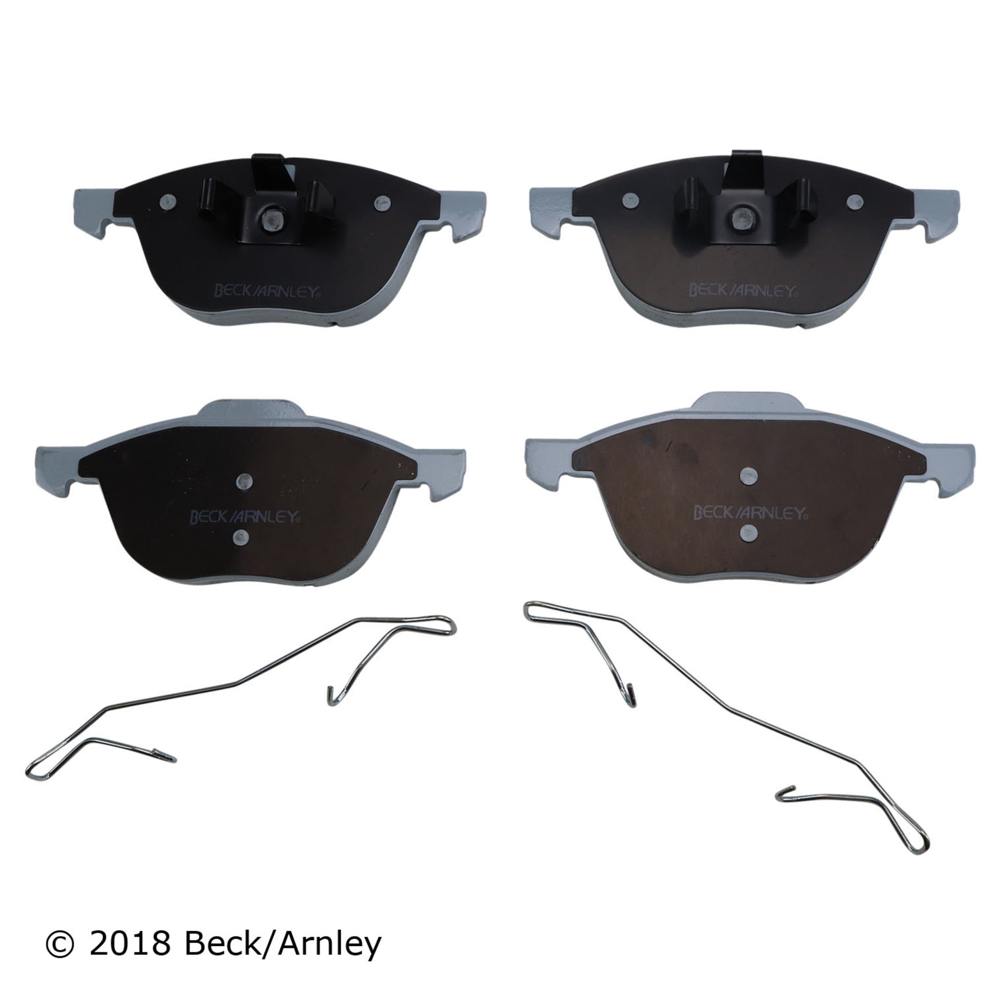 BeckArnley 085-6752 Premium Asm Pads W / Hardware