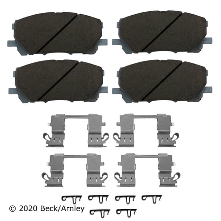 BeckArnley 085-6805 Premium Asm Pads W / Hardware