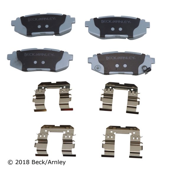 BeckArnley 085-6870 Premium Asm Pads W / Hardware