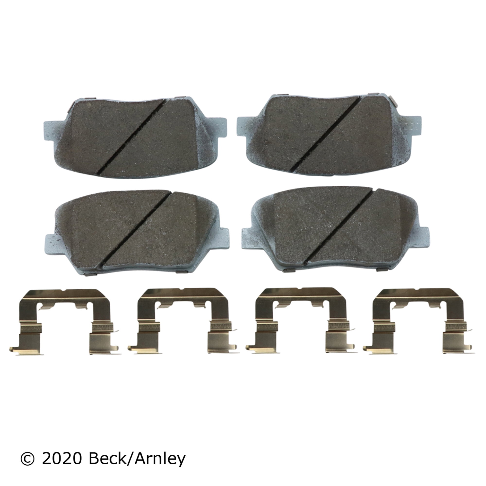 BeckArnley 085-6931 Premium Asm Pads W / Hardware