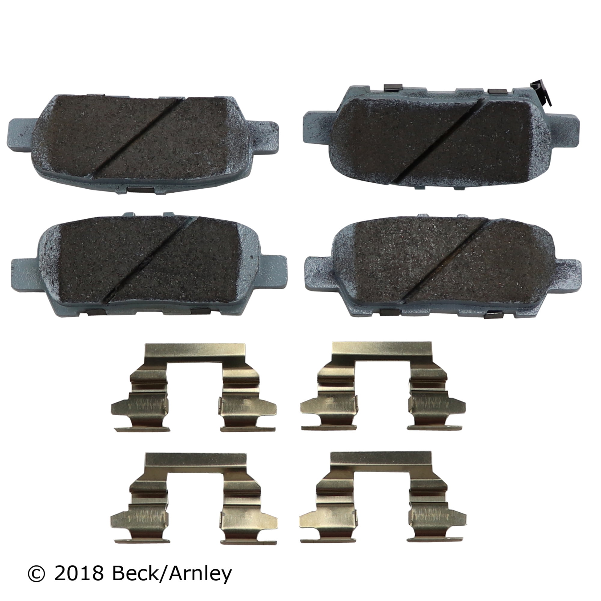 BeckArnley 085-6933 Premium Asm Pads W / Hardware