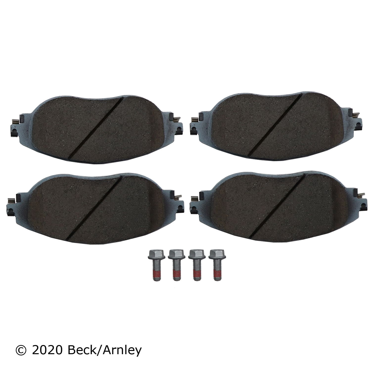 BeckArnley 085-7102 Premium Asm Pads W / Hardware