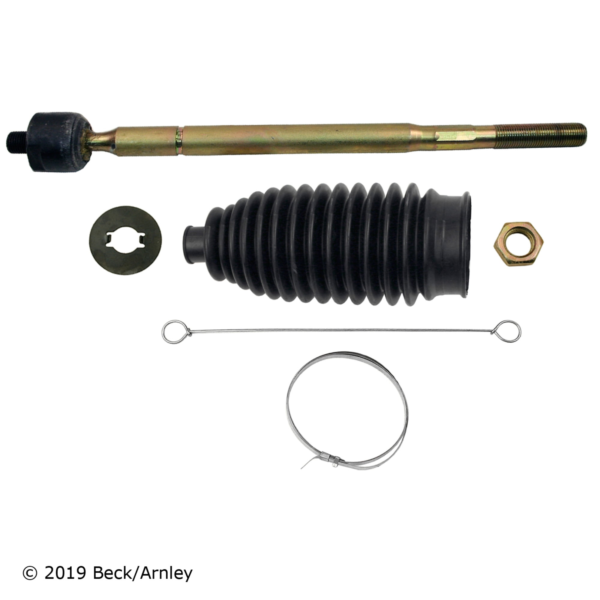 BeckArnley 101-7437 Inner Tie Rod End With Boot Kit