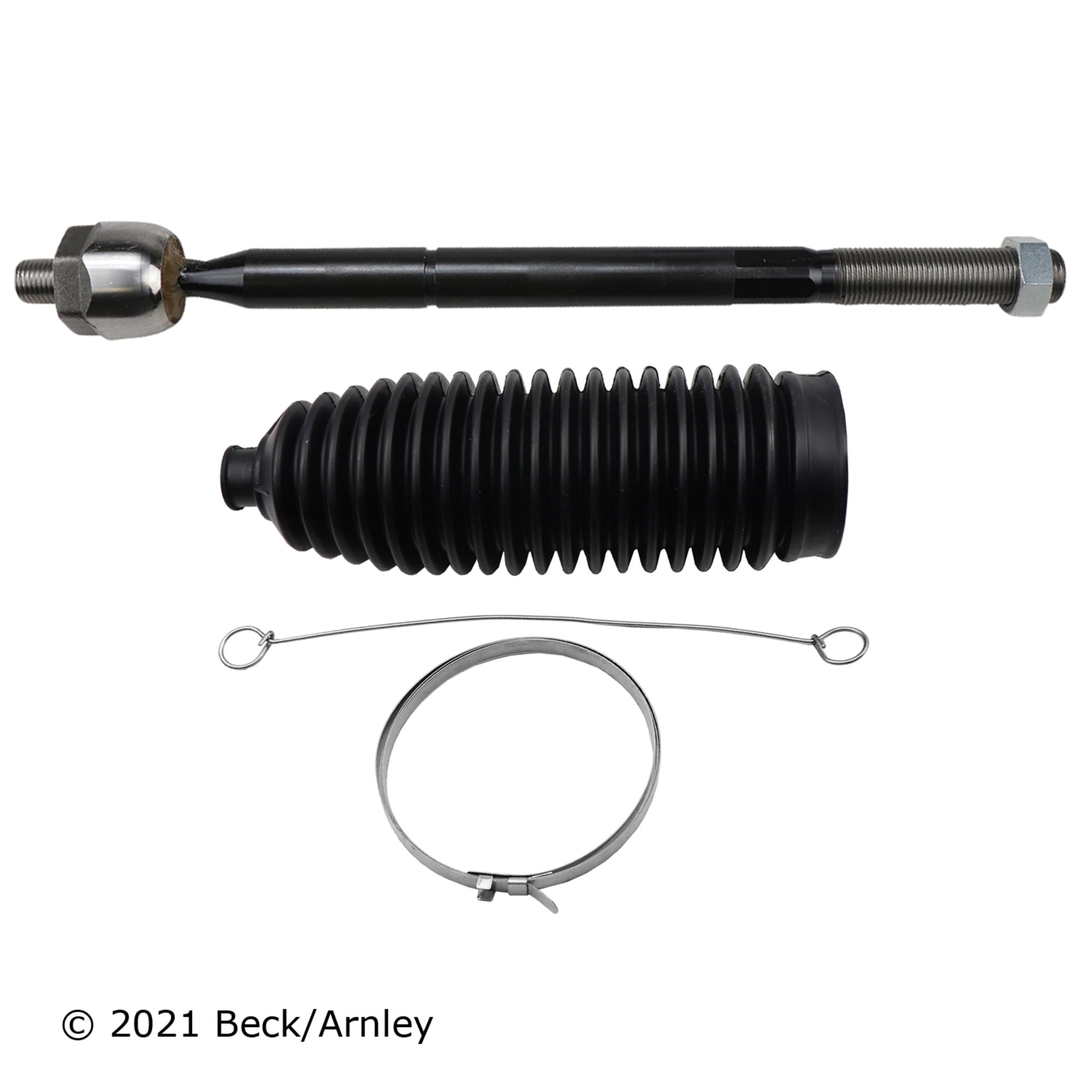 BeckArnley 101-7526 Inner Tie Rod End With Boot Kit