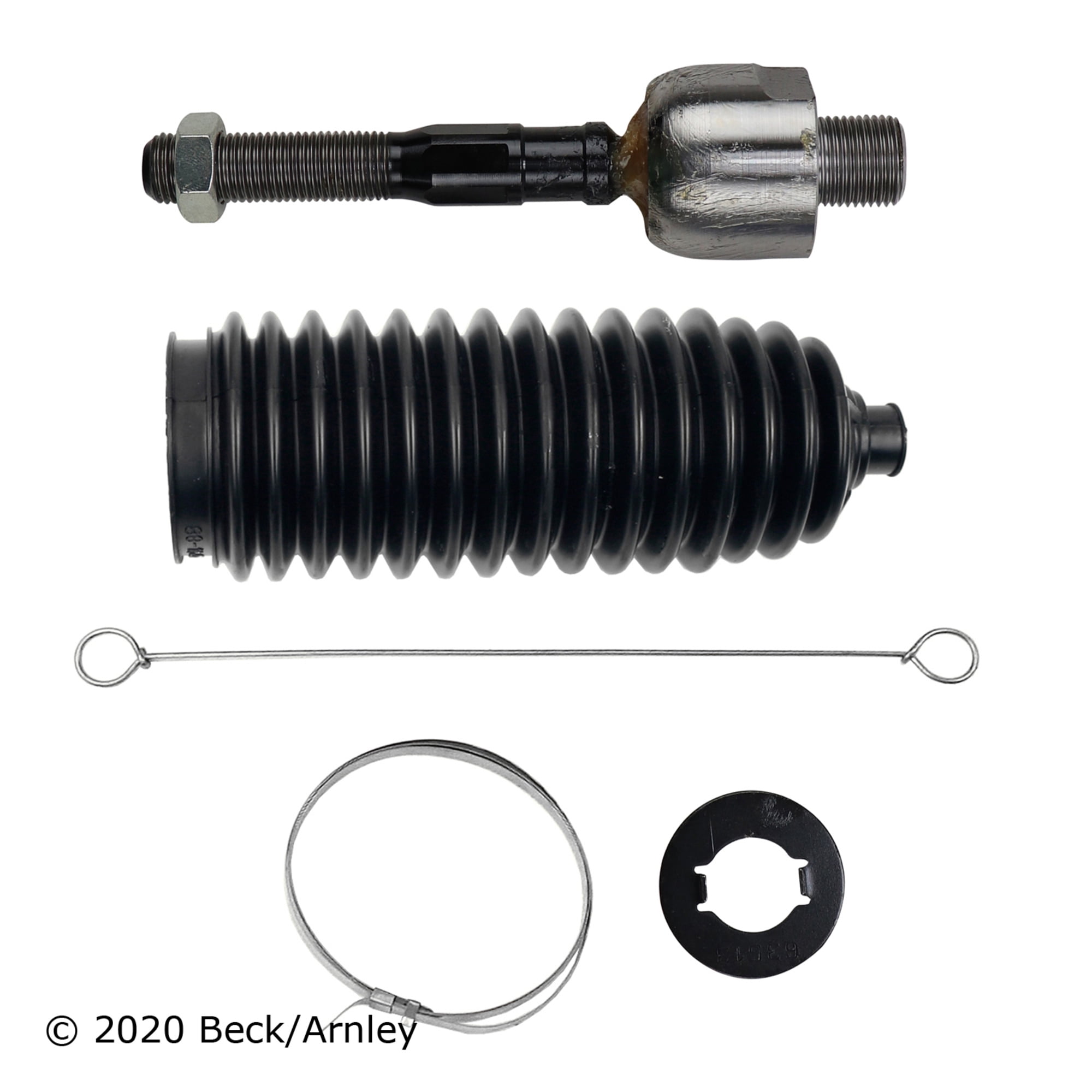 BeckArnley 101-7768 Inner Tie Rod End With Boot Kit
