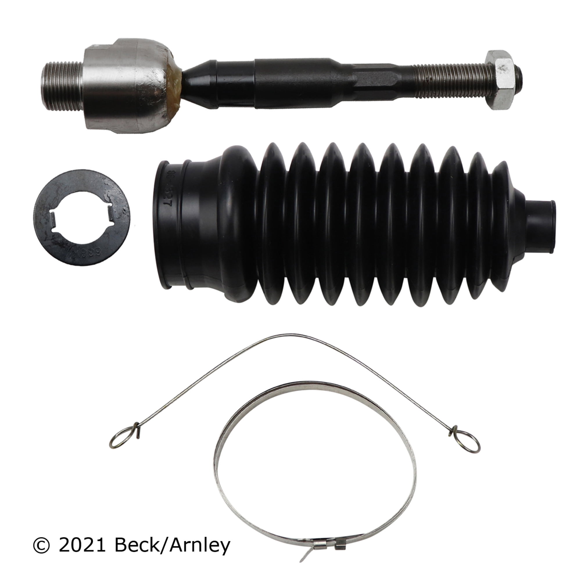 BeckArnley 101-7784 Inner Tie Rod End With Boot Kit