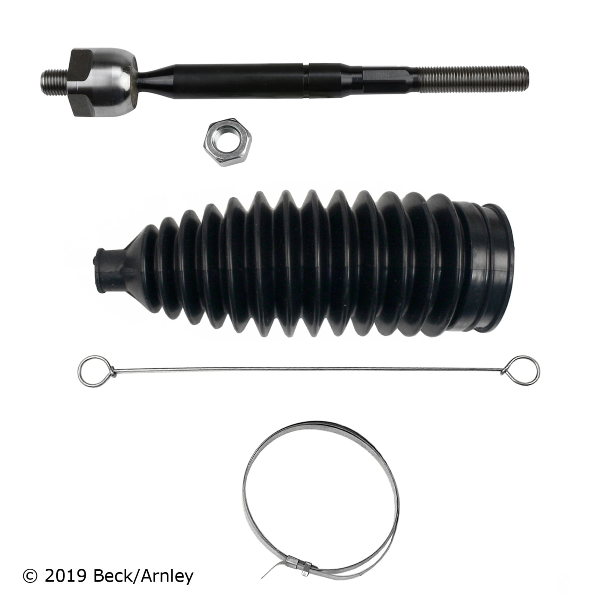 BeckArnley 101-8123 Inner Tie Rod End With Boot Kit