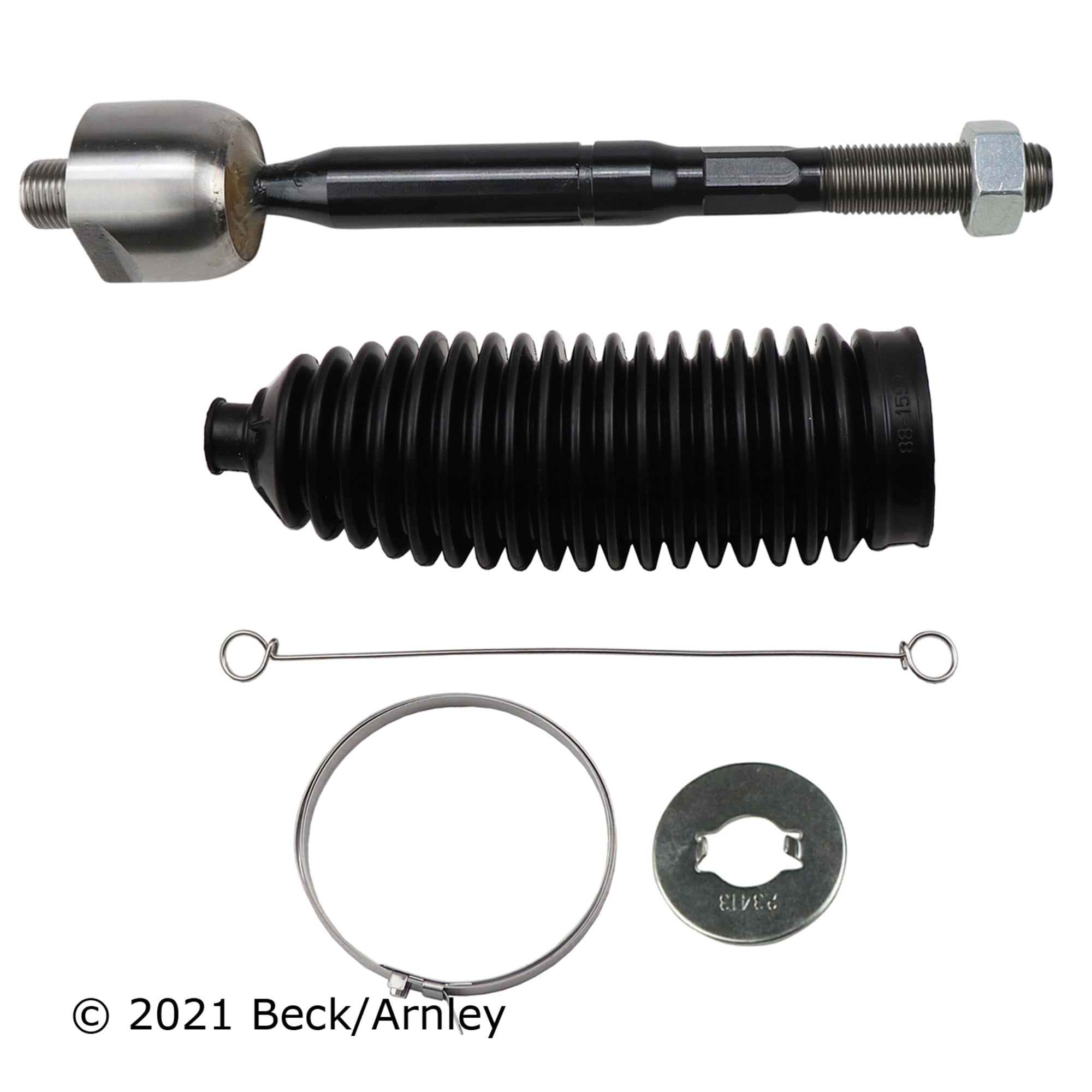BeckArnley 101-8570 Inner Tie Rod End W/Boot Kit