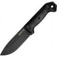 thumbnail image 1 of Becker 22 5-1/8 Inch Campanion Fixed Drop Point Blade Knife with Black Grivory Handle, 1 of 13
