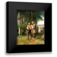 thumbnail image 1 of Becker, Jacob 15x18 Black Modern Framed Museum Art Print Titled - The Homecoming, 1 of 5