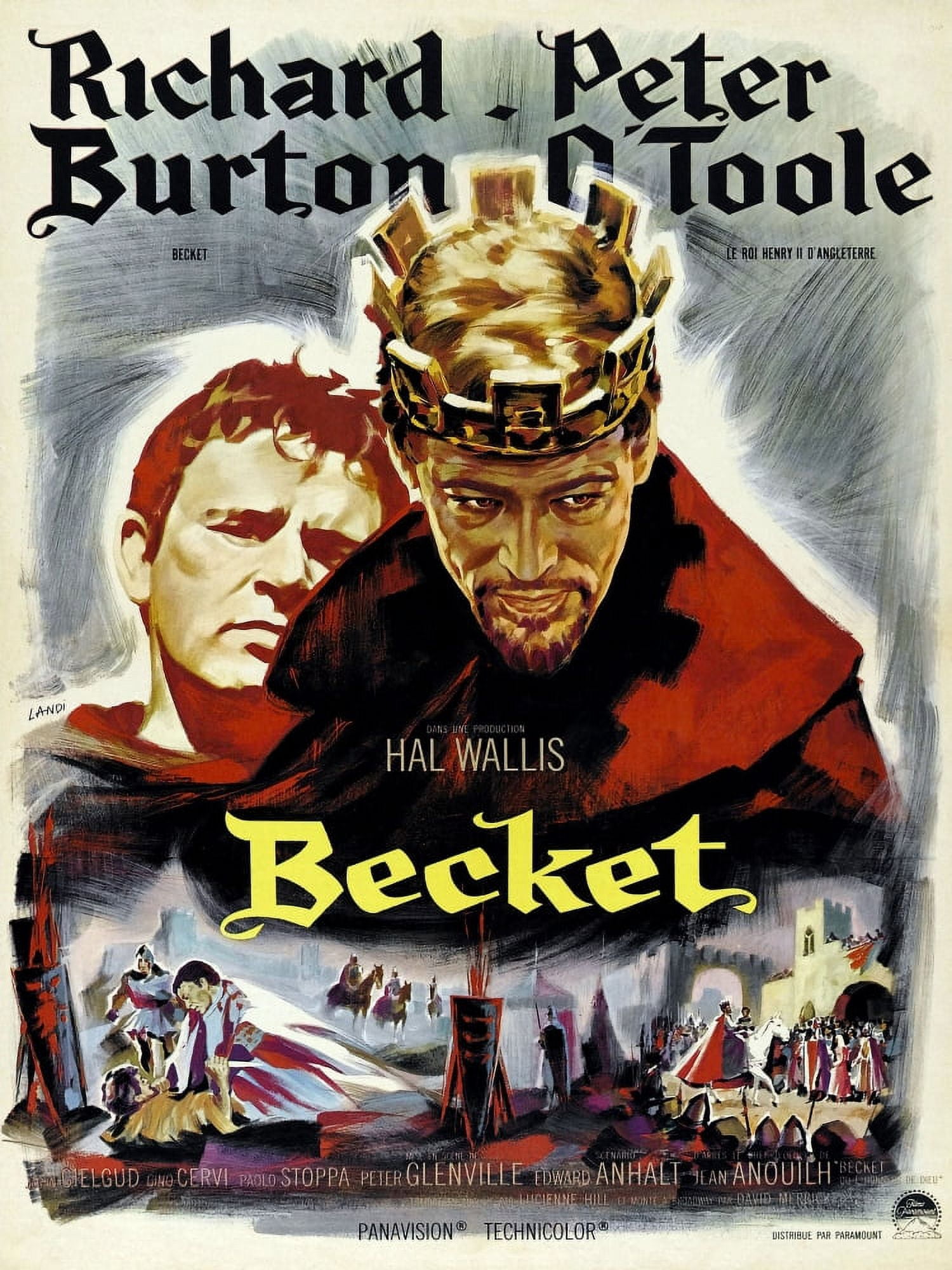 Becket Canvas Art -  (11 x 17)