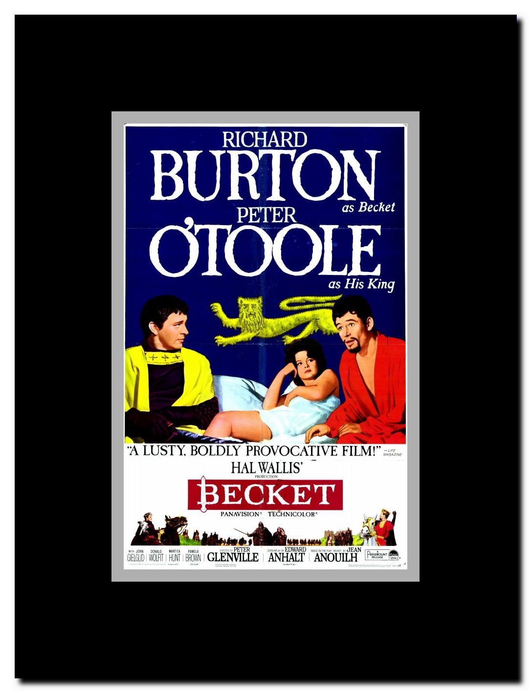 Becket Framed Movie Poster