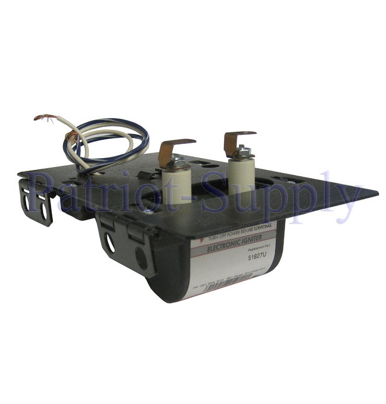 Beckett 51827U 120V Ignitor And Base Plate For Wayne ER, ERA, EH, EHA And MH Series Oil Burners