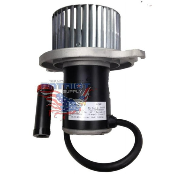 Beckett 52145U Motor 1/7 HP, 13.5V DC 3450 RPM Unit pack.