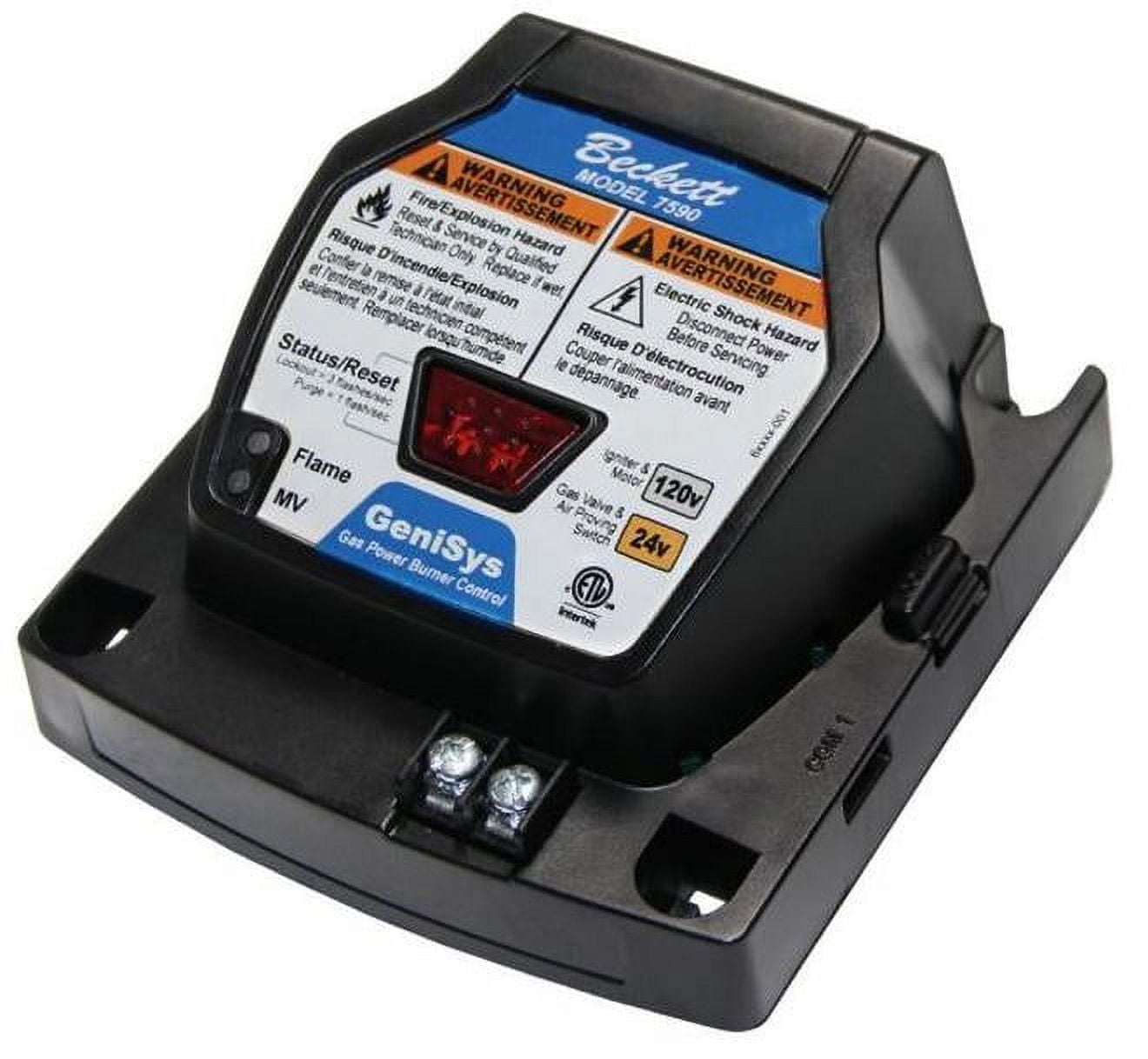Beckett 7590D0001U 24v GeniSys Primary Control For CG4001 Gas Burners