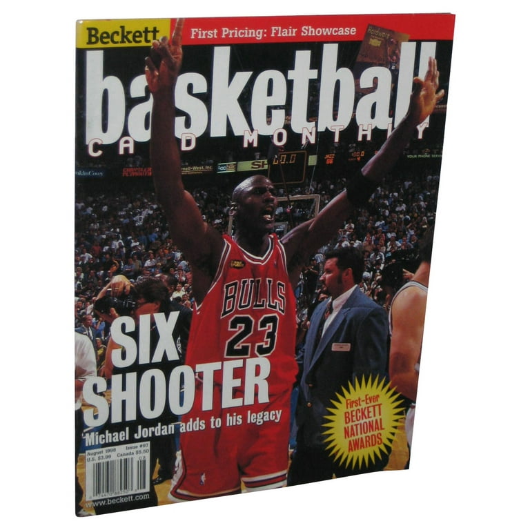 Beckett NBA Basketball Michael Jordan August 1998 Magazine Book