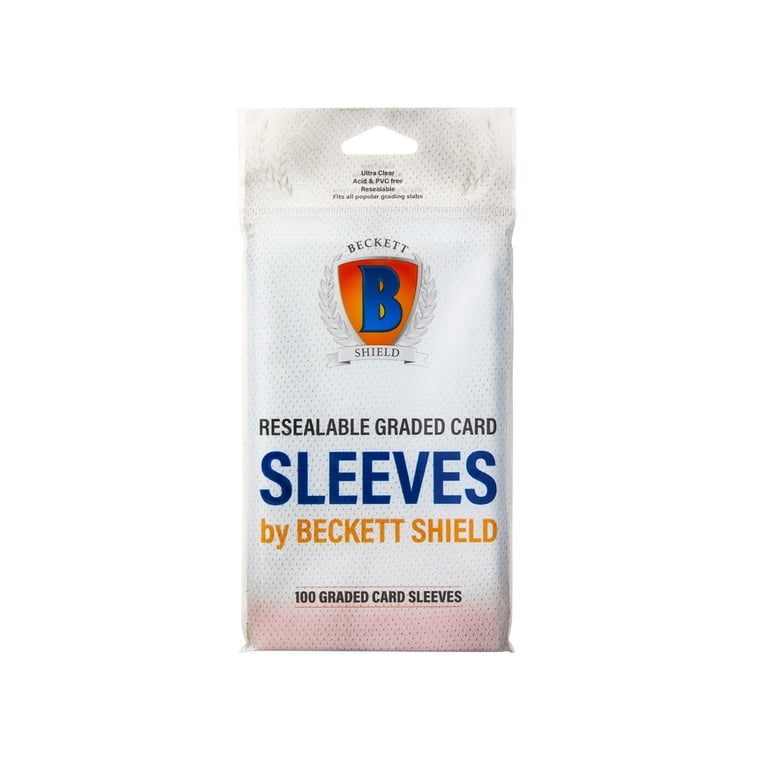 Card Supplies Resealable Graded Card Sleeves (100 Count) - Walmart.com