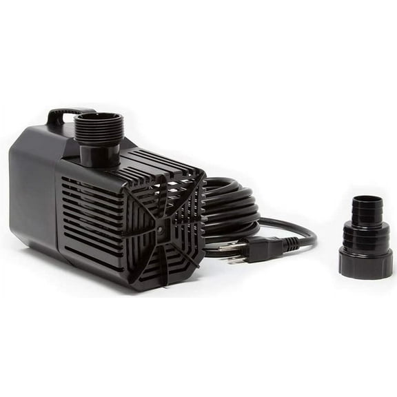 Beckett Submersible Auto Shut-Off Pond  Waterfall Pump - Enhance Your Backyard Oasis with Ease!