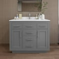 thumbnail image 1 of Wyndham Collection Wcg262642s-Vca-Unsmxx Beckett Tk 42" Free Standing Single Basin Vanity, 1 of 7