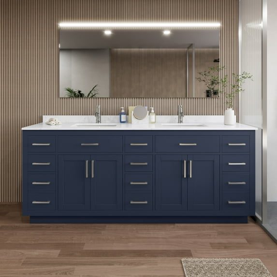 Wyndham Collection Wcg262684d-Vca-Unsmxx Beckett Tk 84" Free Standing Double Basin Vanity