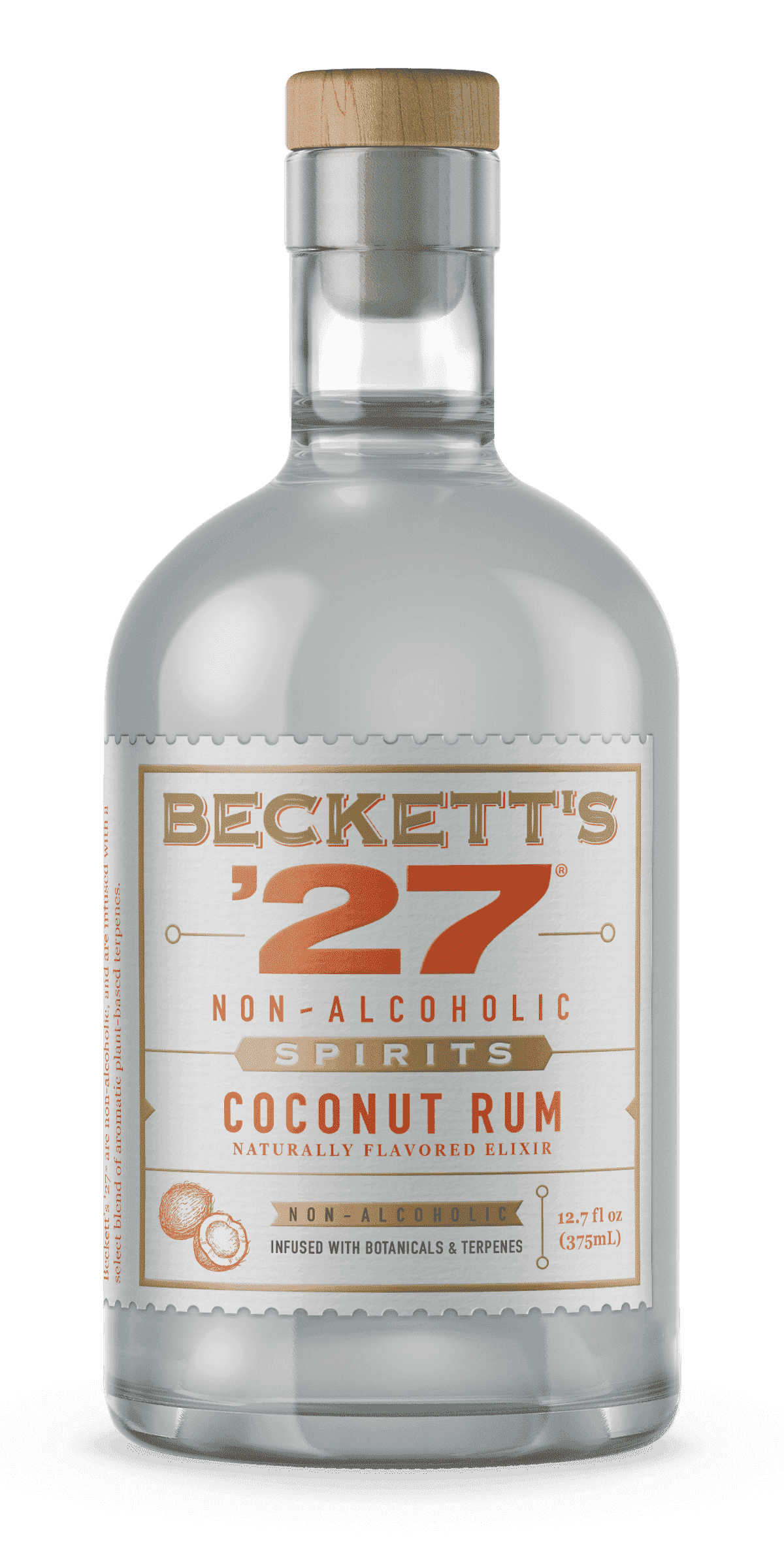 The Coupon deal of  Walmart Black Friday Deals 2025 Beckett's '27 Coconut Non-Alcoholic Beverage, 12.7 fl oz for Mocktails