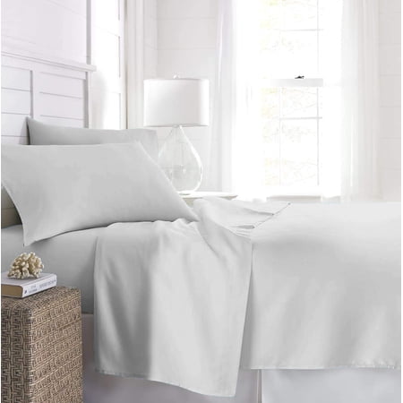 Beckham Hotel Collection Fitted Sheet (2-Pack) - Full - White