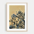 thumbnail image 1 of Beckon the Blue - Philadelphia Pennsylvania Photography Silhouette Abstract Floral Minimalist Botanical Nature Surrealism Oak Framed Wall Art Print 12 x 18 inches, 1 of 59