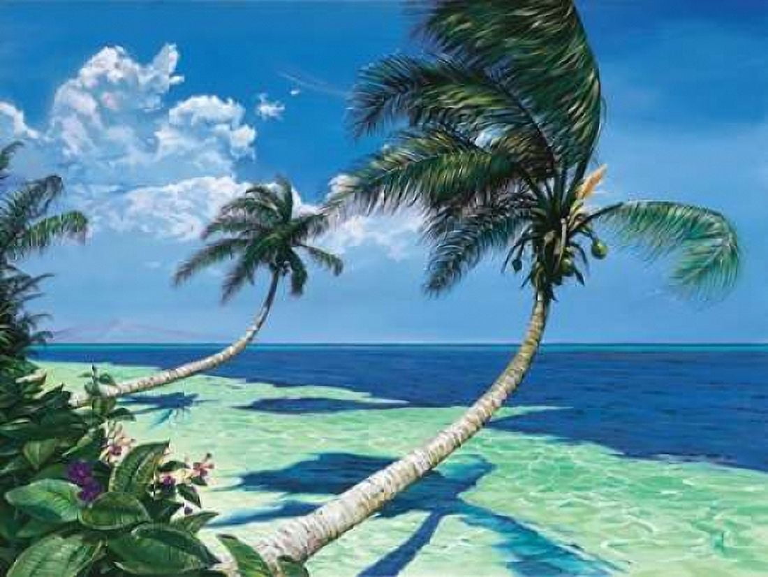 Beckoning Palms Canvas Art - Scott Westmoreland (18 x 24)