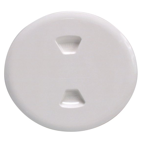 Beckson DP50-W Twist-Out Plate - 5", White