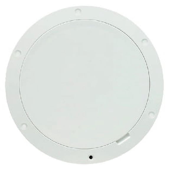 Beckson Marine DP61-W 6 White Pry-Out Deck Plate