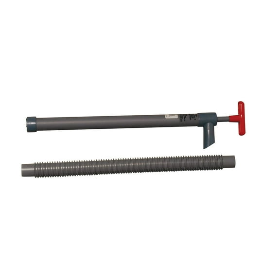 Beckson Thirsty-Mate Hand Pump, 1-1/4" x 18" with 20" Tube