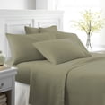 thumbnail image 1 of Becky Cameron Luxury Ultra Soft 6 Piece Solid Bed Sheet Set, 1 of 2