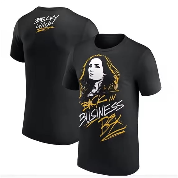 Becky Lynch 2026 New Arrival Graphic T-Shirt Soft Polyester Short ...
