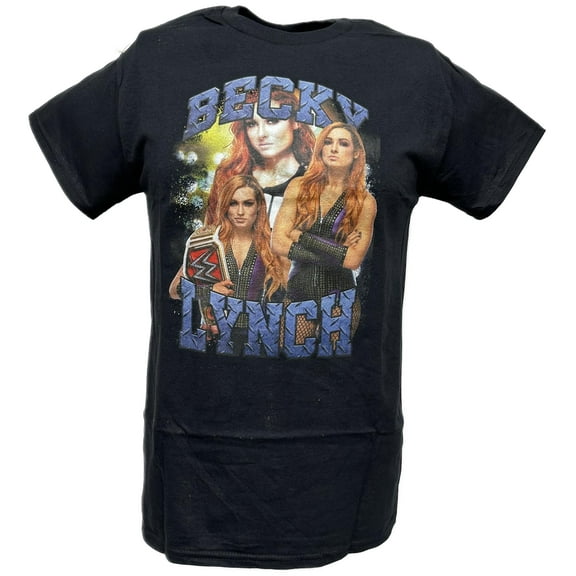 Becky Lynch WWE Superstar Black T-shirt