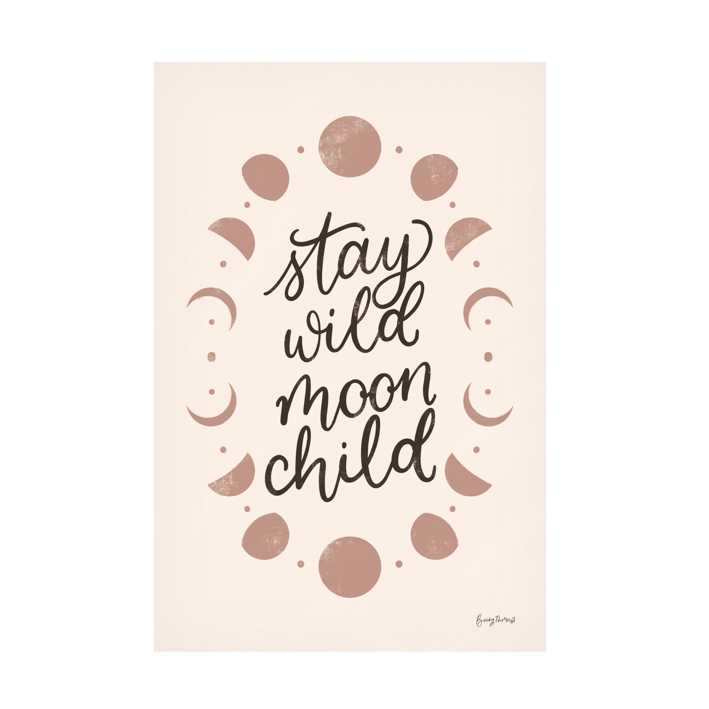 Becky Thorns 'Celestial Boho II' Canvas Art