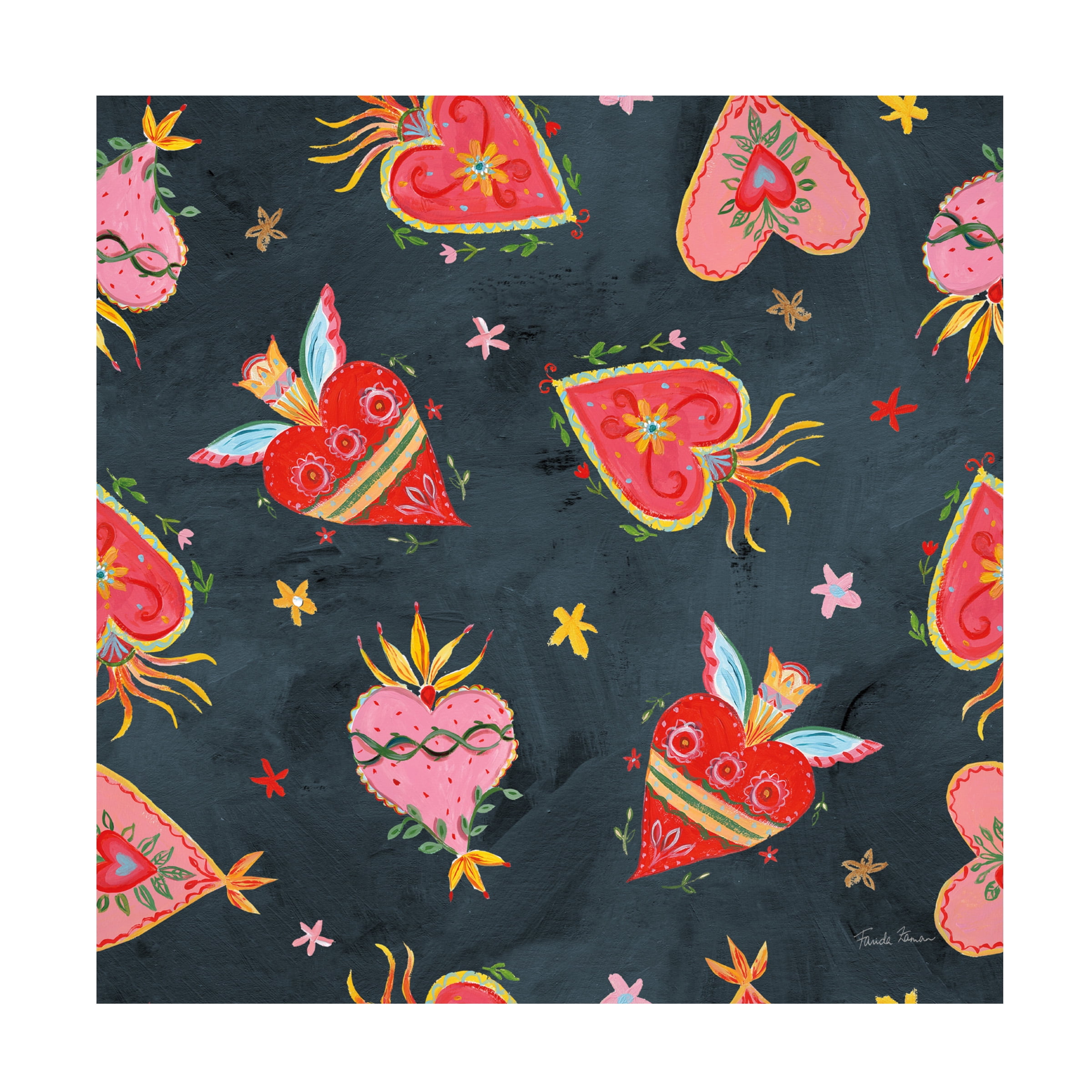 Becky Thorns 'Sweet Dreams Bunny Pattern IIIB' Canvas Art