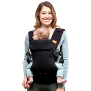 Beco Gemini Baby Carrier Newborn to Toddler - Front, Back and Hip Seat Carrier, Baby Carrier Backpack & Baby Front Carrier with Adjustable Seat, Ergonomic Baby Holder Carrier bs (Metro Black)