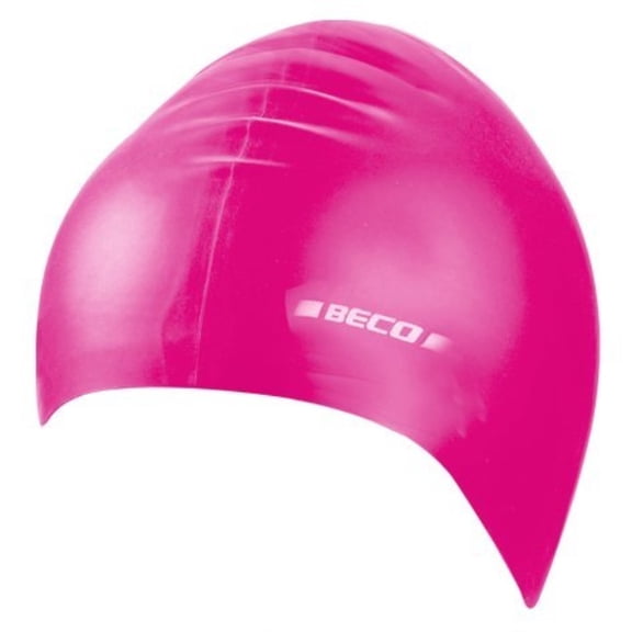 beco junior silicone swim cap - pink