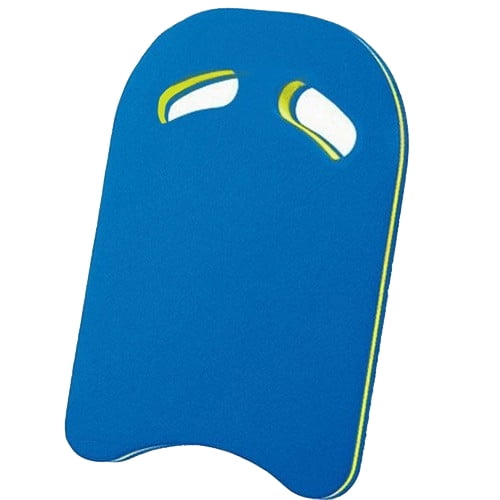 Beco Swimming Kickboard Kick Board Float With Hand Hole Handles Blue/Yellow