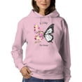 thumbnail image 1 of Become The Change Butterfly. Hoodie Women -Image by Shutterstock, Female 3X-Large, 1 of 4