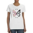 thumbnail image 1 of Become The Change Butterfly. T-Shirt Women -Image by Shutterstock, Female 4X-Large, 1 of 4