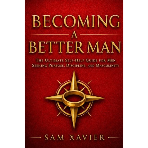 Becoming A Better Man: The Ultimate Self-Help Guide For Men Seeking Purpose, Discipline And Masculinity, (Paperback)
