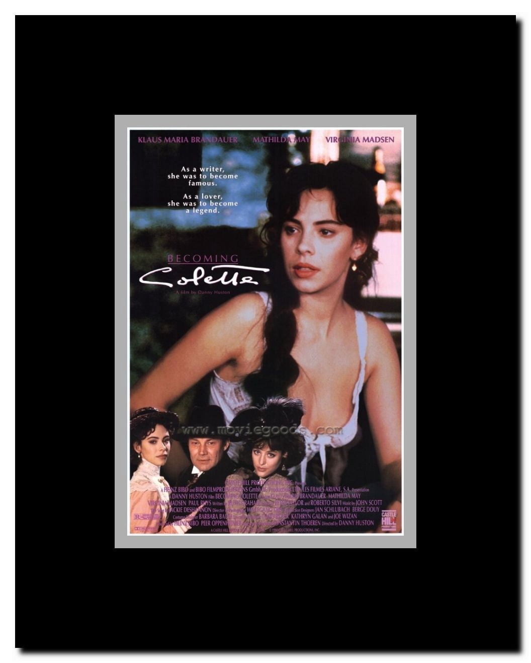 Becoming Colette Framed Movie Poster