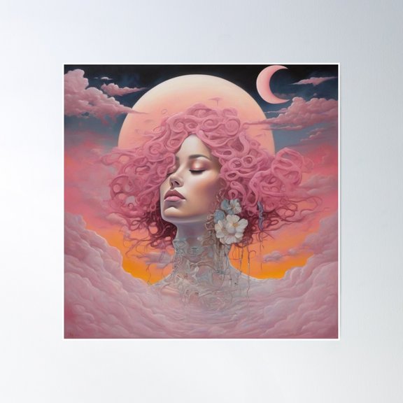 Becoming Memory Poster Wall Art, Modern Wall Decor, 8x12 UNFRAMED