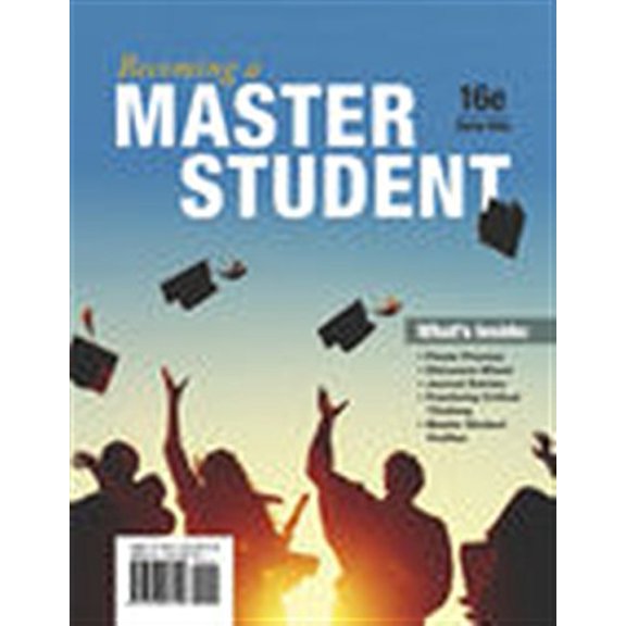 Pre-Owned Mindtap Course List: Becoming a Master Student (Paperback)